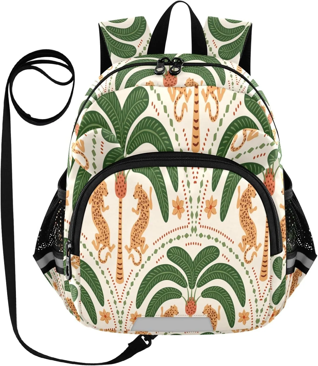 Tropical Palm Tree Asian Little Kid Toddler Backpack Baby Boys Girls Kindergarten Pre School Bags Cute Cartoon Backpacks for children