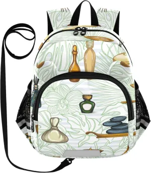 Tropical Plants and Flowers Little Kid Toddler Backpack Baby Boys Girls Kindergarten Pre School Bags Cute Cartoon Backpacks for children