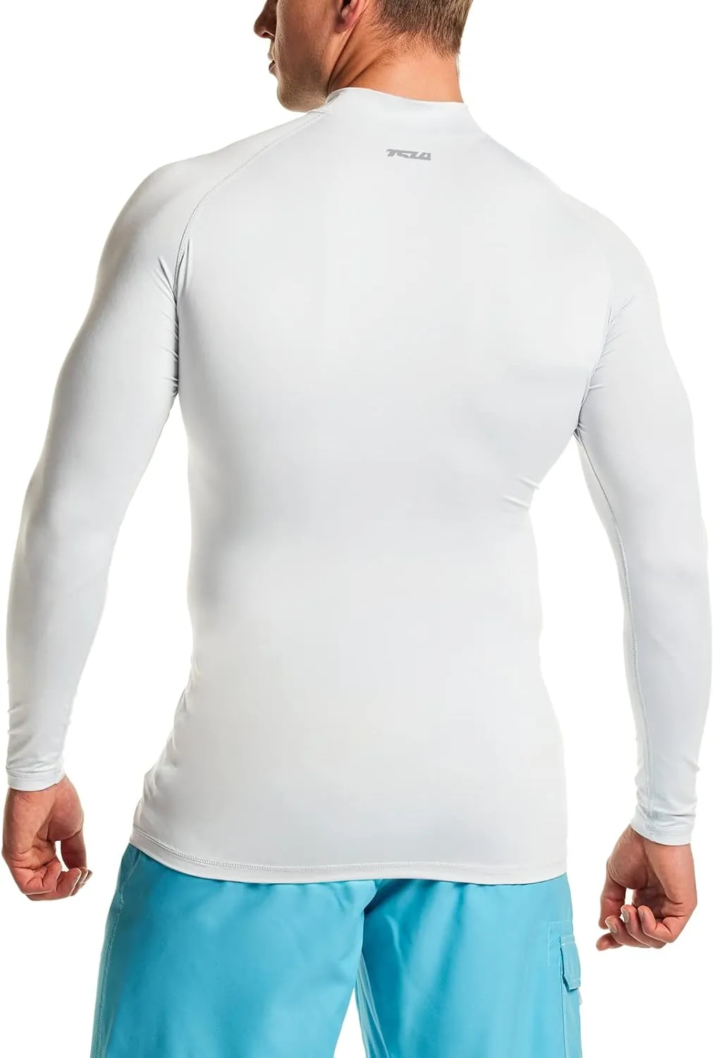 TSLA Men's UPF 50  Long Sleeve Rash Guard, UV/SPF Quick Dry Swim Shirt, Water Surf Swimming Shirts
