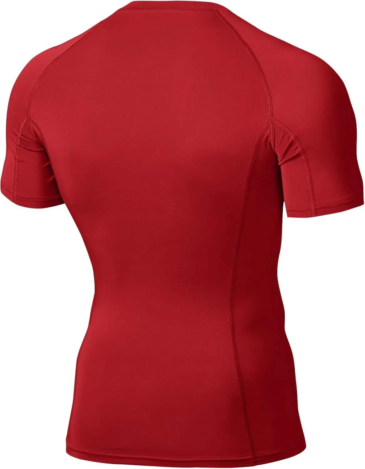 TSLA Men's UPF 50  Quick Dry Short Sleeve Compression Shirts, Athletic Workout Shirt, Water Sports Rash Guard