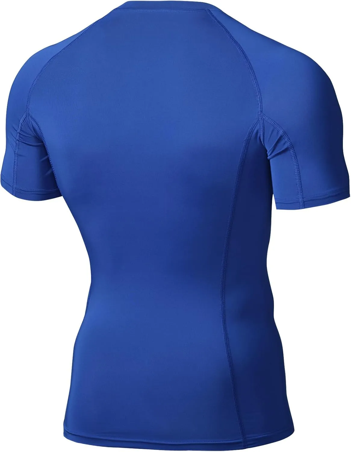 TSLA Men's UPF 50  Quick Dry Short Sleeve Compression Shirts, Athletic Workout Shirt, Water Sports Rash Guard