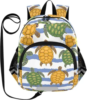 Turtles Sea Little Kid Toddler Backpack Baby Boys Girls Kindergarten Pre School Bags Cute Cartoon Backpacks for children