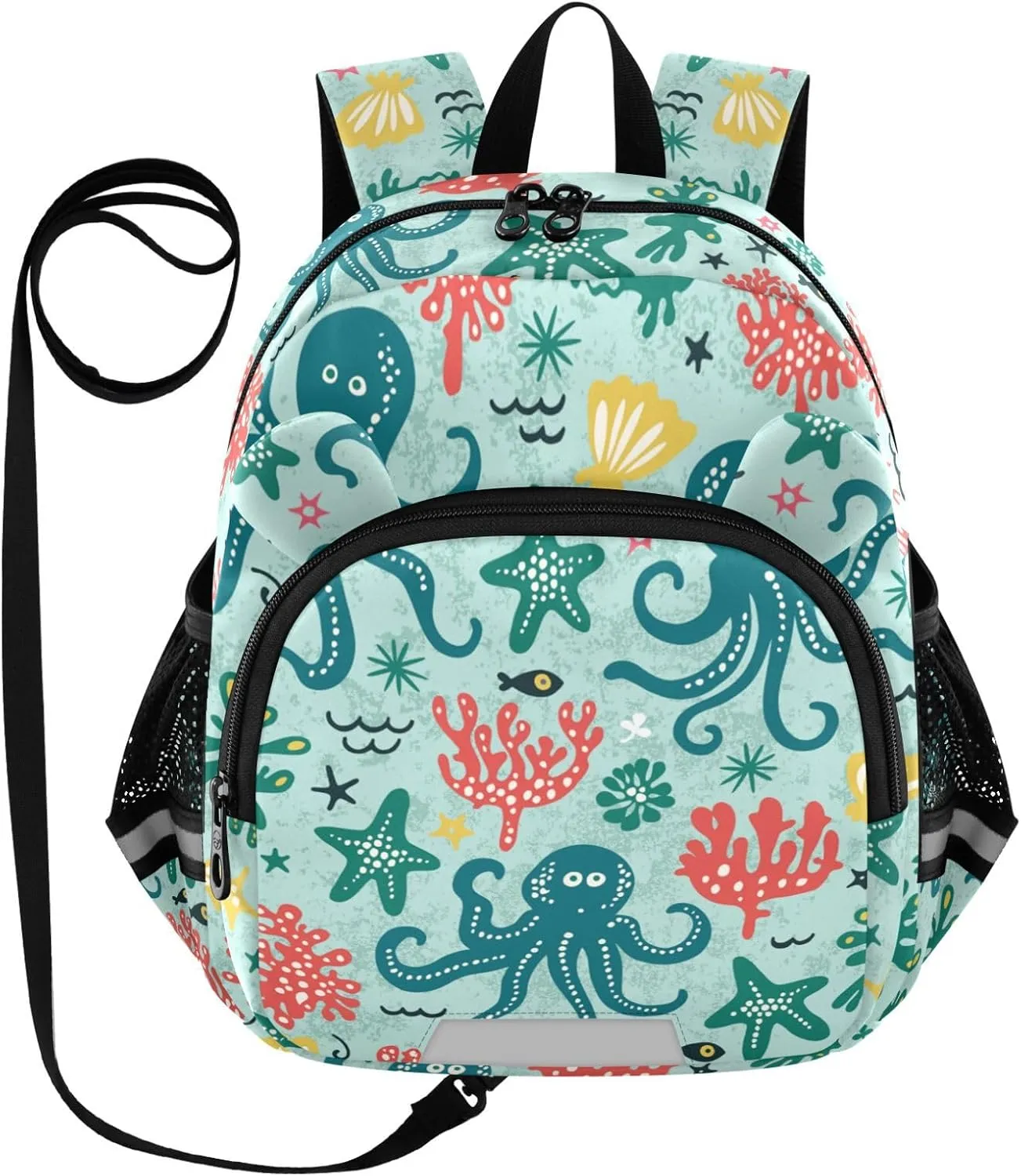 Underwater Live Octopus Little Kid Toddler Backpack Baby Boys Girls Kindergarten Pre School Bags Cute Cartoon Backpacks for children