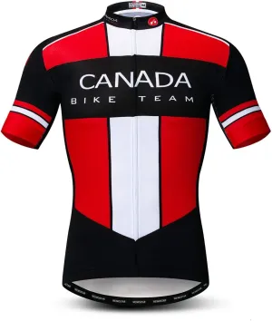 USA Cycling Jerseys Men, USA Flags Bicycle Shirts Summer Riding Tops Quick Dry Bicycle Jersey S-3XL