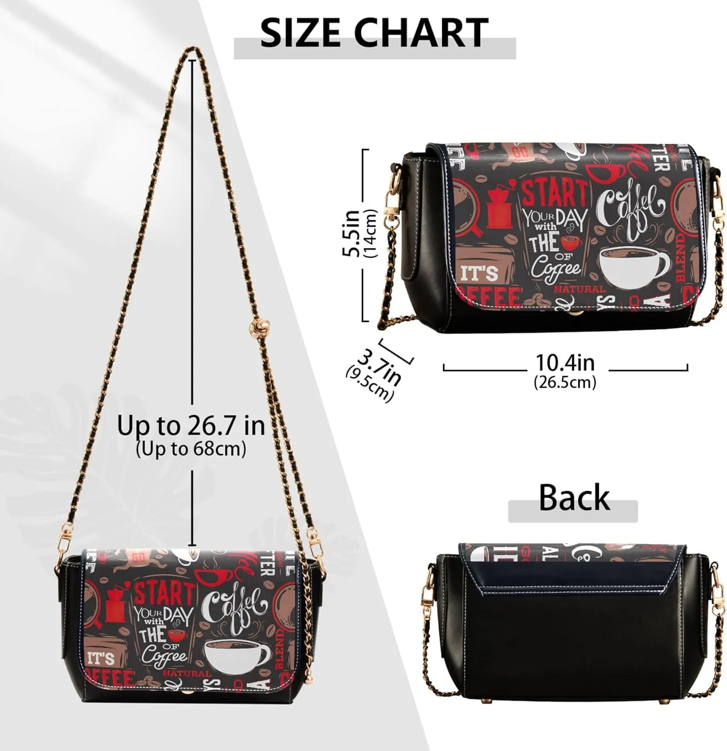 Valentine's Day Red Heart Women Shoulder Leather Bags Waterproof Women Crossbody Purse Medium Handbag with Strap