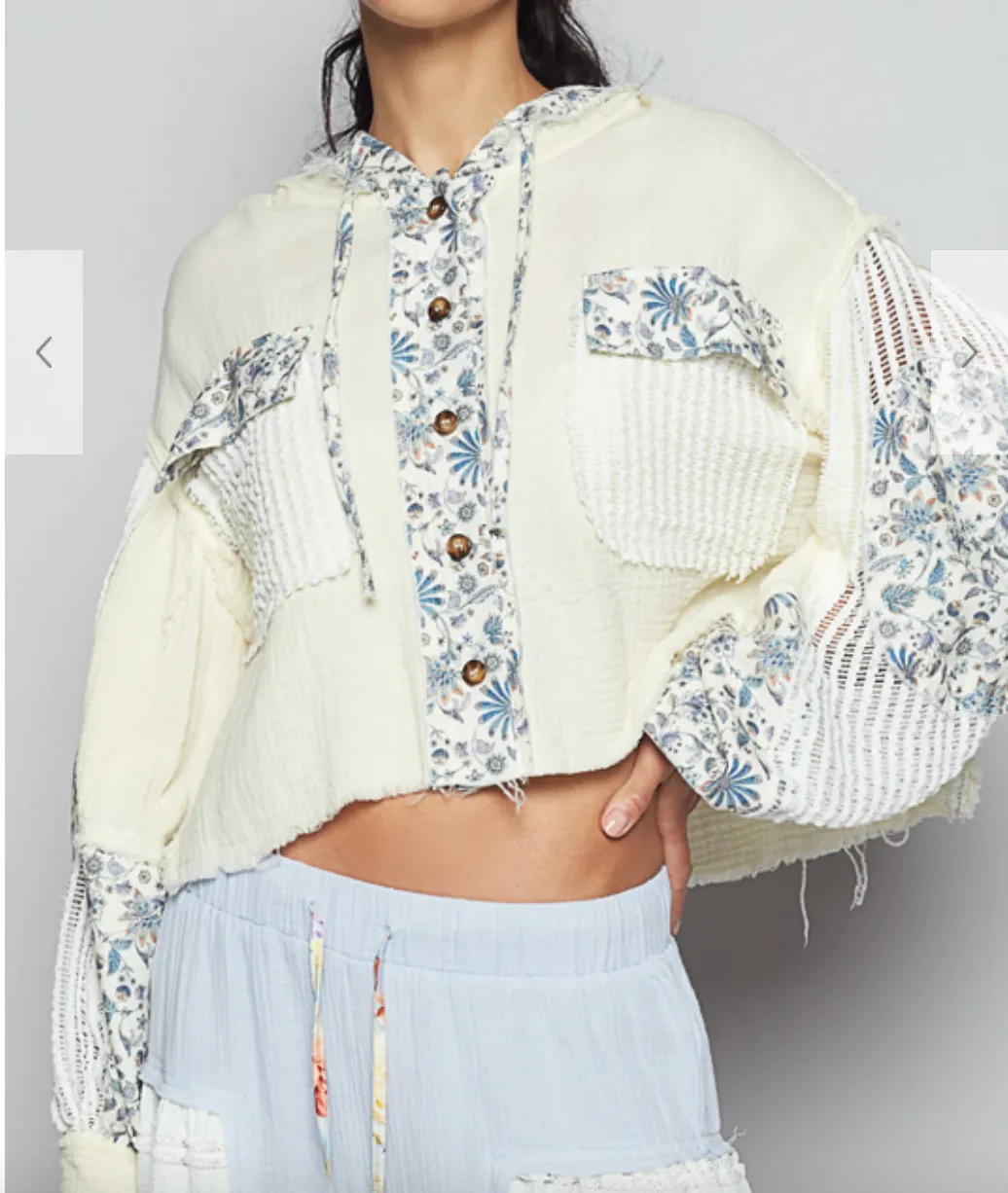 Wanted Gauze Hoodie | Natural
