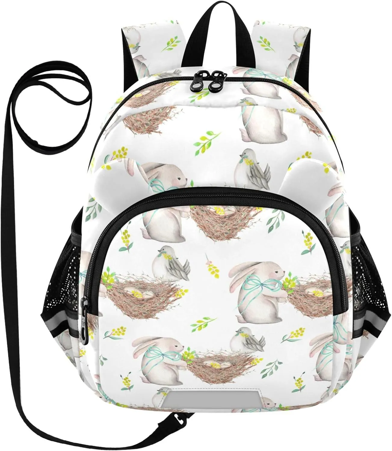 Watercolor Easter Rabbits Little Kid Toddler Backpack Baby Boys Girls Kindergarten Pre School Bags Cute Cartoon Backpacks for children