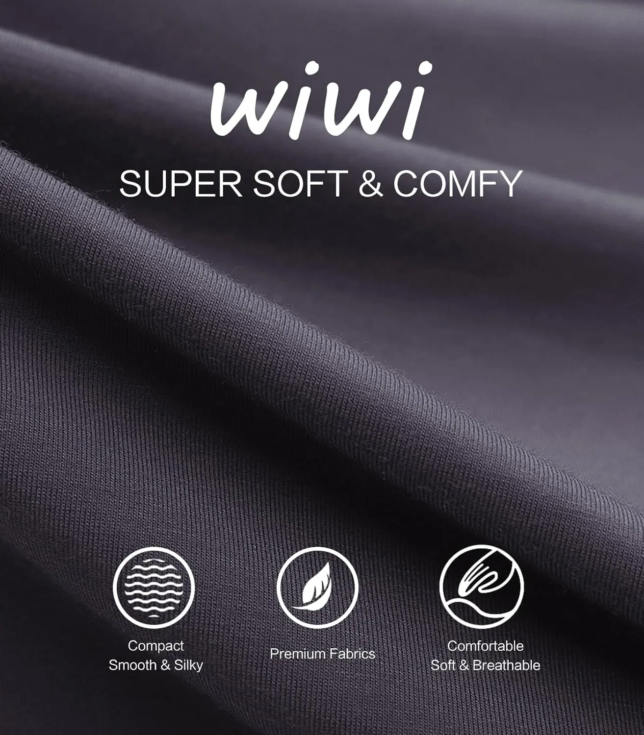 WiWi Soft Nightgowns for Women Viscose from Bamboo Sleep Shirts Plus Size Pajamas Short Sleeve Sleepwear S-4X