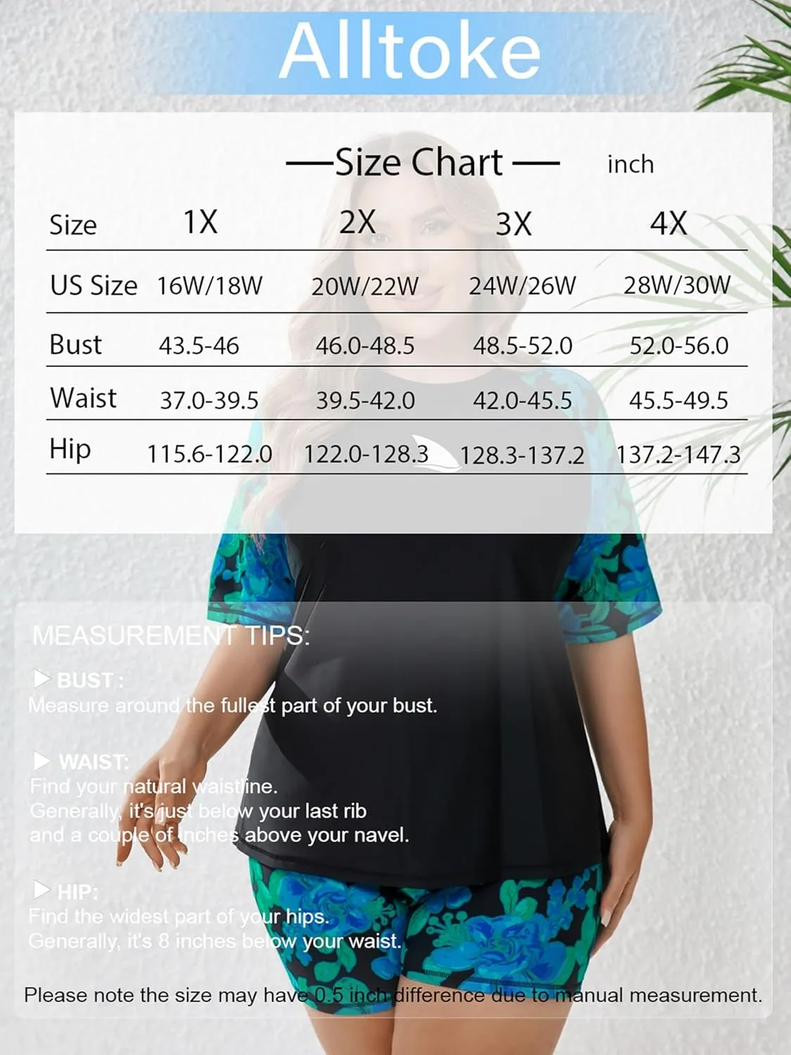 Womens Two Piece Plus Size Short Sleeve Rash Guard Sets Modest Swim Shirts Top and Shorts UPF50  Swimsuit