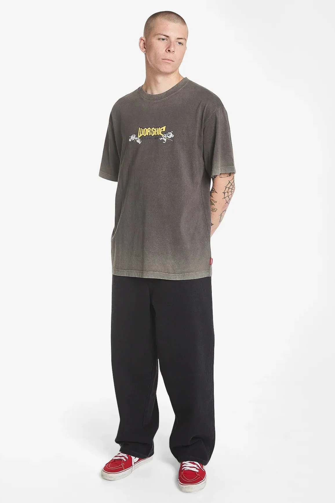 WORSHIP SUPPLIES ROYALE TEE - MAJOR BROWN