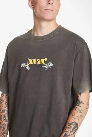 WORSHIP SUPPLIES ROYALE TEE - MAJOR BROWN