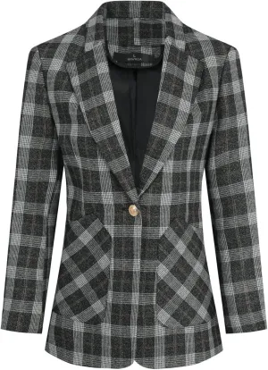 YYNUDA Womens Business Blazer Solid Ruffles Stand Collar Lightweight Office Work Jacket Coat